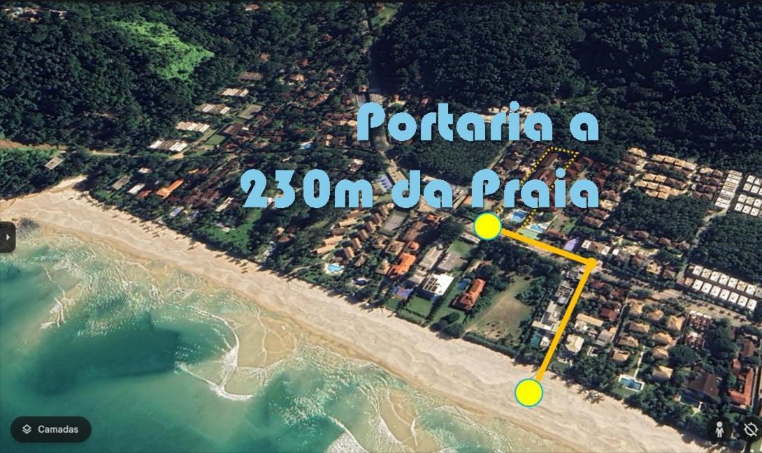 Sun Flat Maresias !! 2 Quartos Piscina Churrasqueira Wifi Estacionamento 230M Da Praia Sao Sebastiao  Buitenkant foto