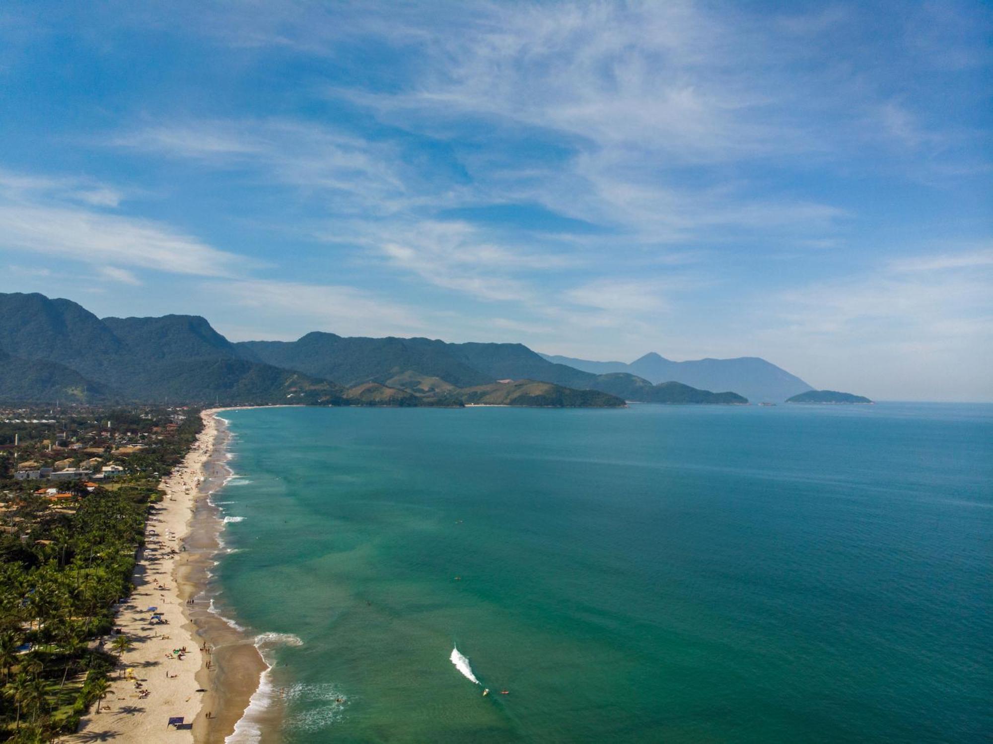 Sun Flat Maresias !! 2 Quartos Piscina Churrasqueira Wifi Estacionamento 230M Da Praia Sao Sebastiao  Buitenkant foto